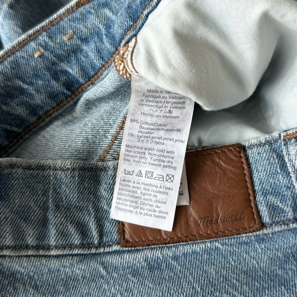 Madewell The Perfect Vintage Blue Jeans Size 24 - Picture 7 of 10